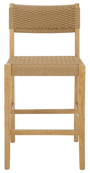 Dalilah Woven Counter Stool - Natural