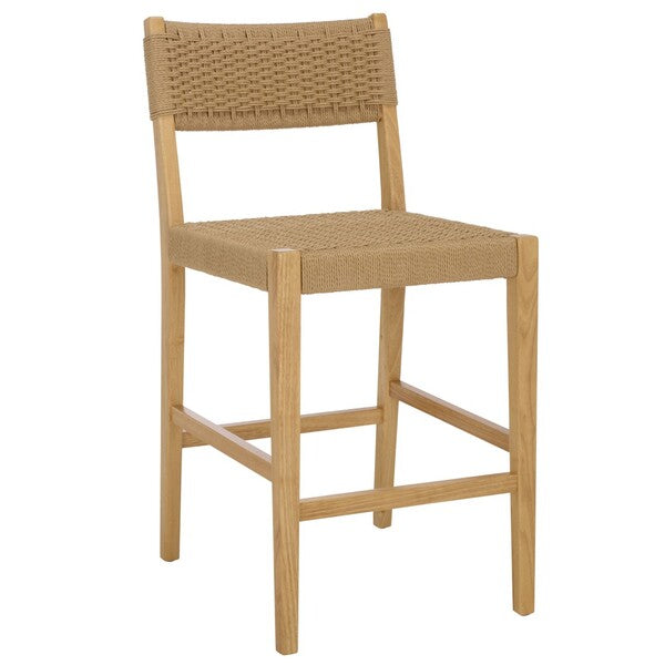 Dalilah Woven Counter Stool - Natural