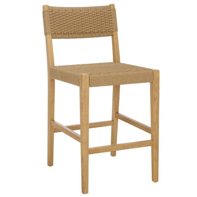 Dalilah Woven Counter Stool - Natural
