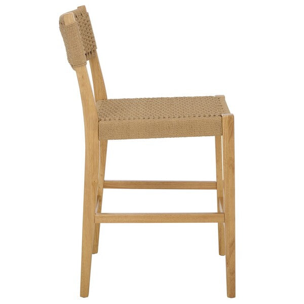 Dalilah Woven Counter Stool - Natural