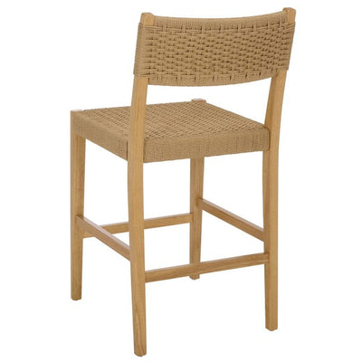 Dalilah Woven Counter Stool - Natural