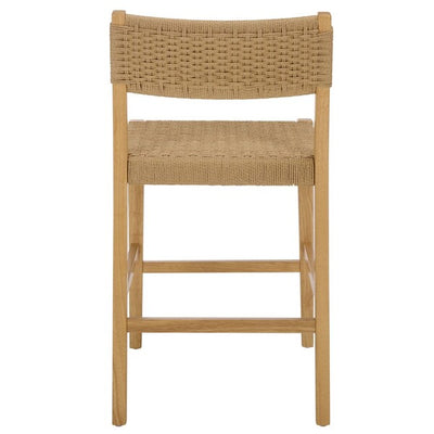 Dalilah Woven Counter Stool - Natural