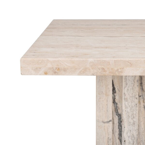 Olga Square Marble Table - Tall