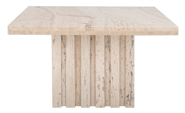 Olga Square Marble Table - Short