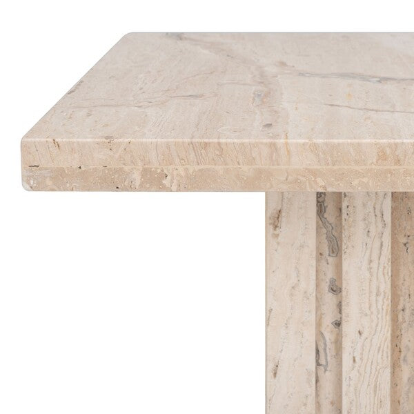 Olga Square Marble Table - Short