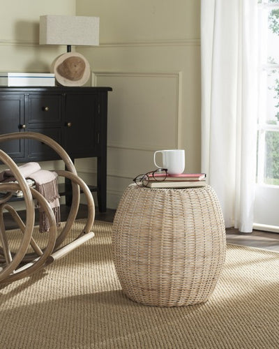 Renata Accent Table - White Wash