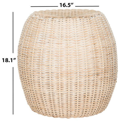 Renata Accent Table - White Wash