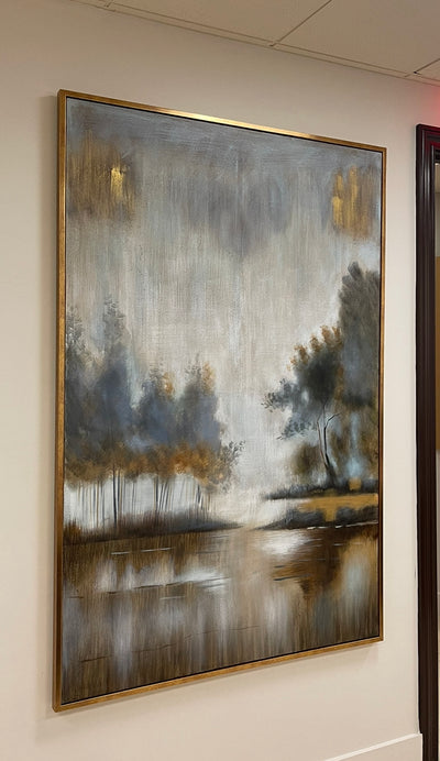 Oversized Landscaped Oil Painting Art- 74x 50