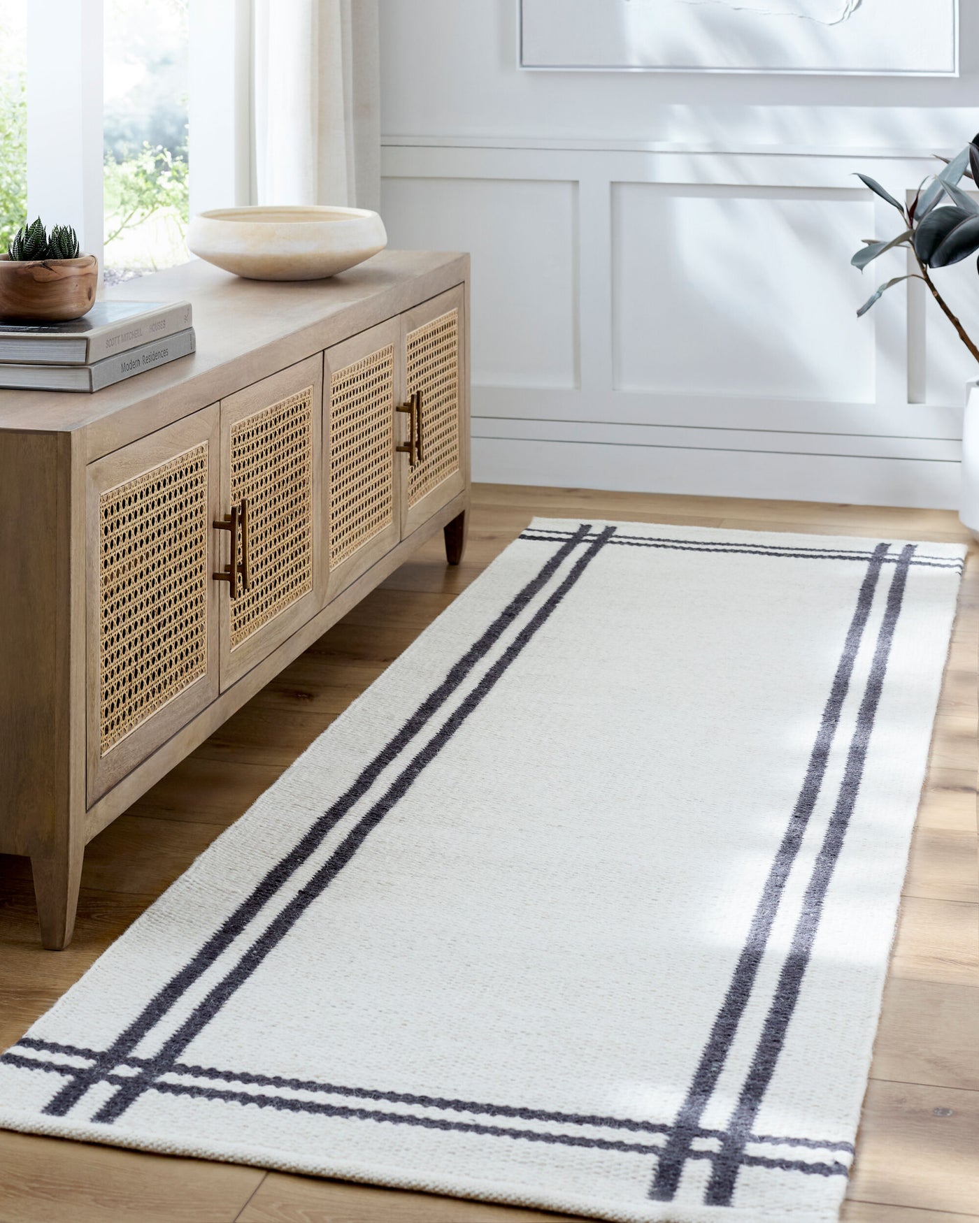 Martin Border Area Rug