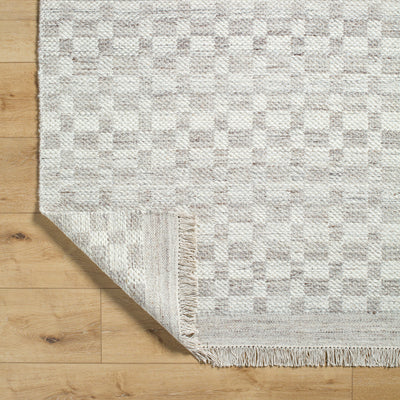 Marty Rug - Light Grey & Ivory