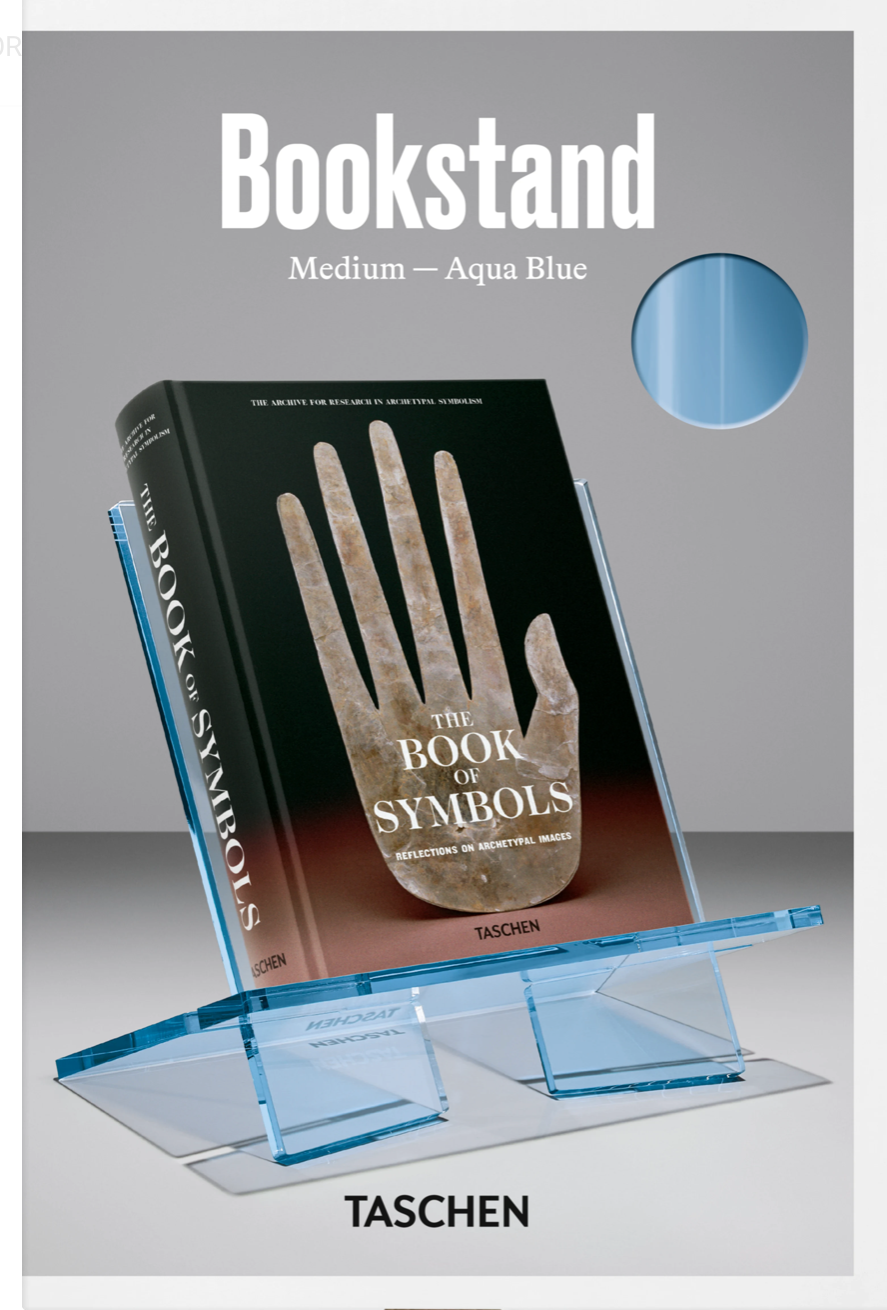 Acrylic Bookstand Medium - Blue