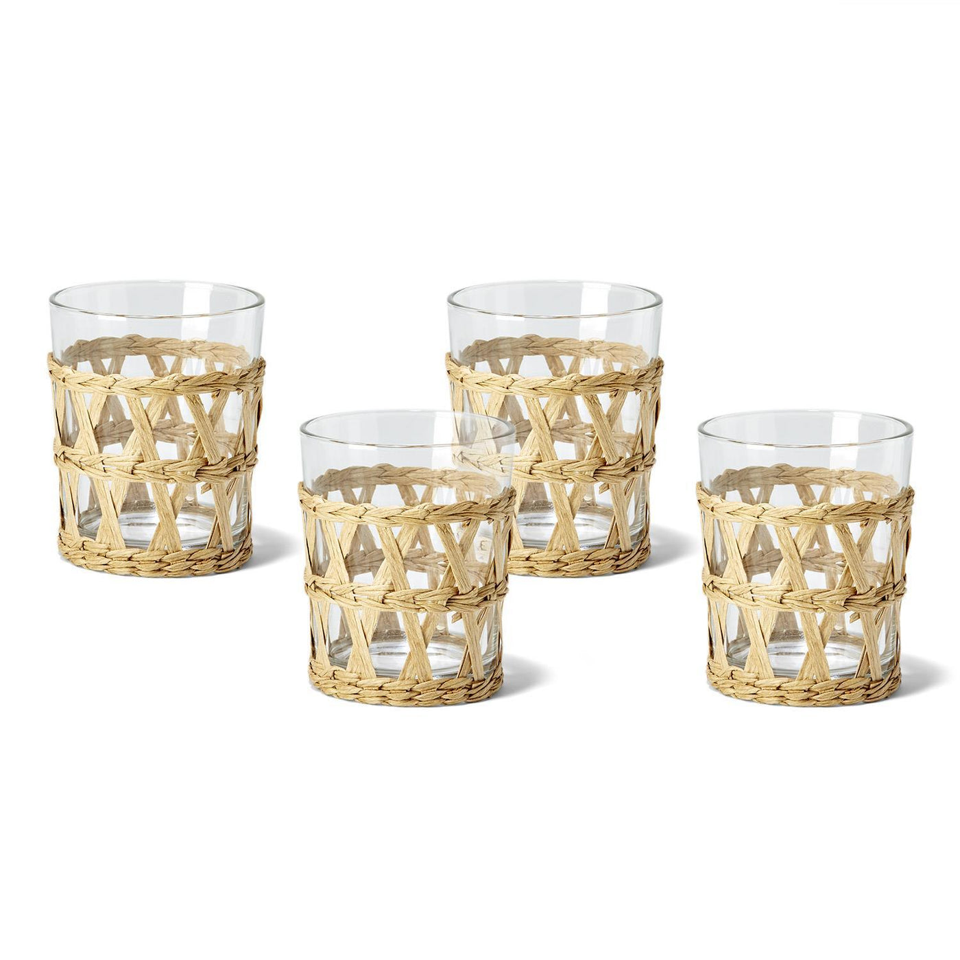 24 PC Lattice Wrapped Glassware Set