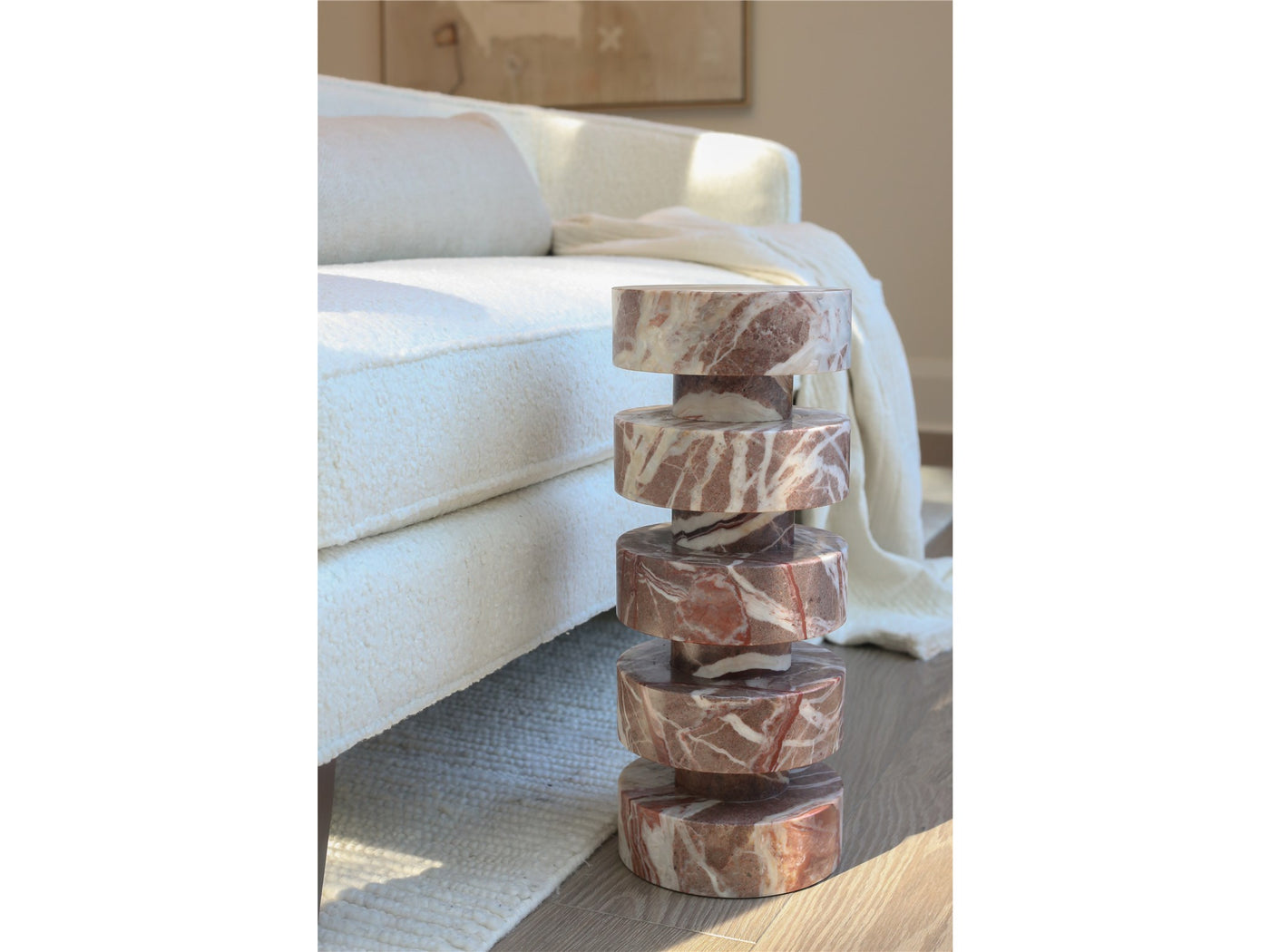 Ceranuse Marble Drink Table