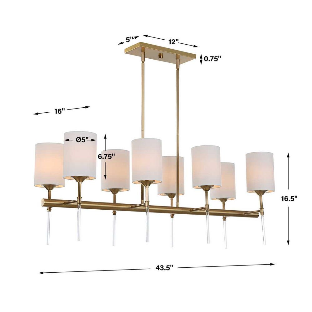 8 Light Chandelier