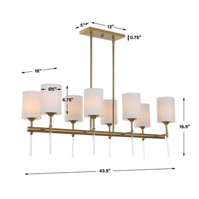 8 Light Chandelier