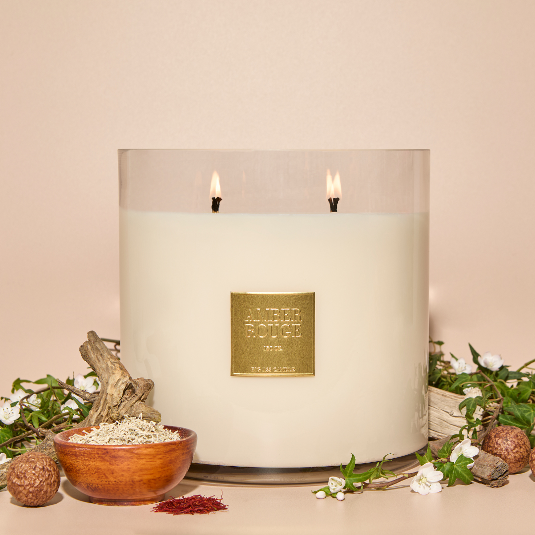 LUXE Collection: Amber Rouge (150 oz, 300-500 hours) Big Ass Candle