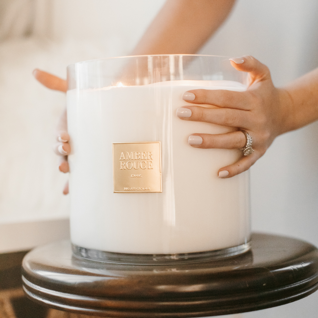 LUXE Collection: Amber Rouge (150 oz, 300-500 hours) Big Ass Candle