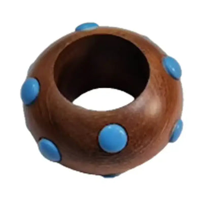 M&M Dots Napkin Ring - Set of 4