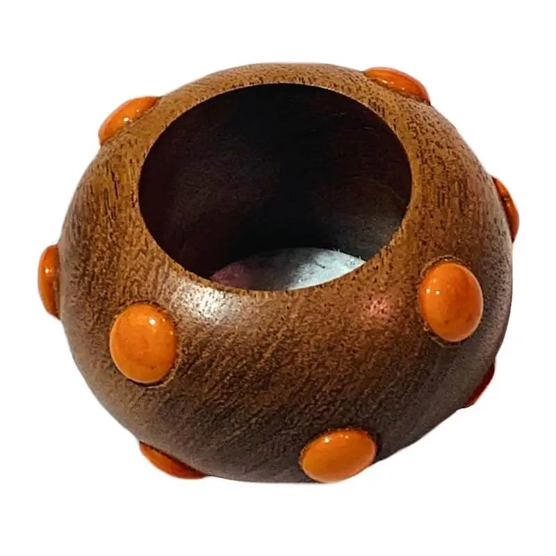 M&M Dots Napkin Ring - Set of 4