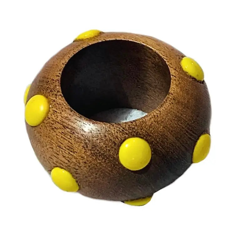 M&M Dots Napkin Ring - Set of 4