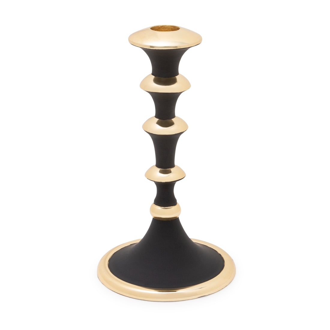Black And Gold Candlestick- 3 sizes
