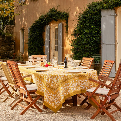 Forest Harvest Grey & Mustard Tablecloths