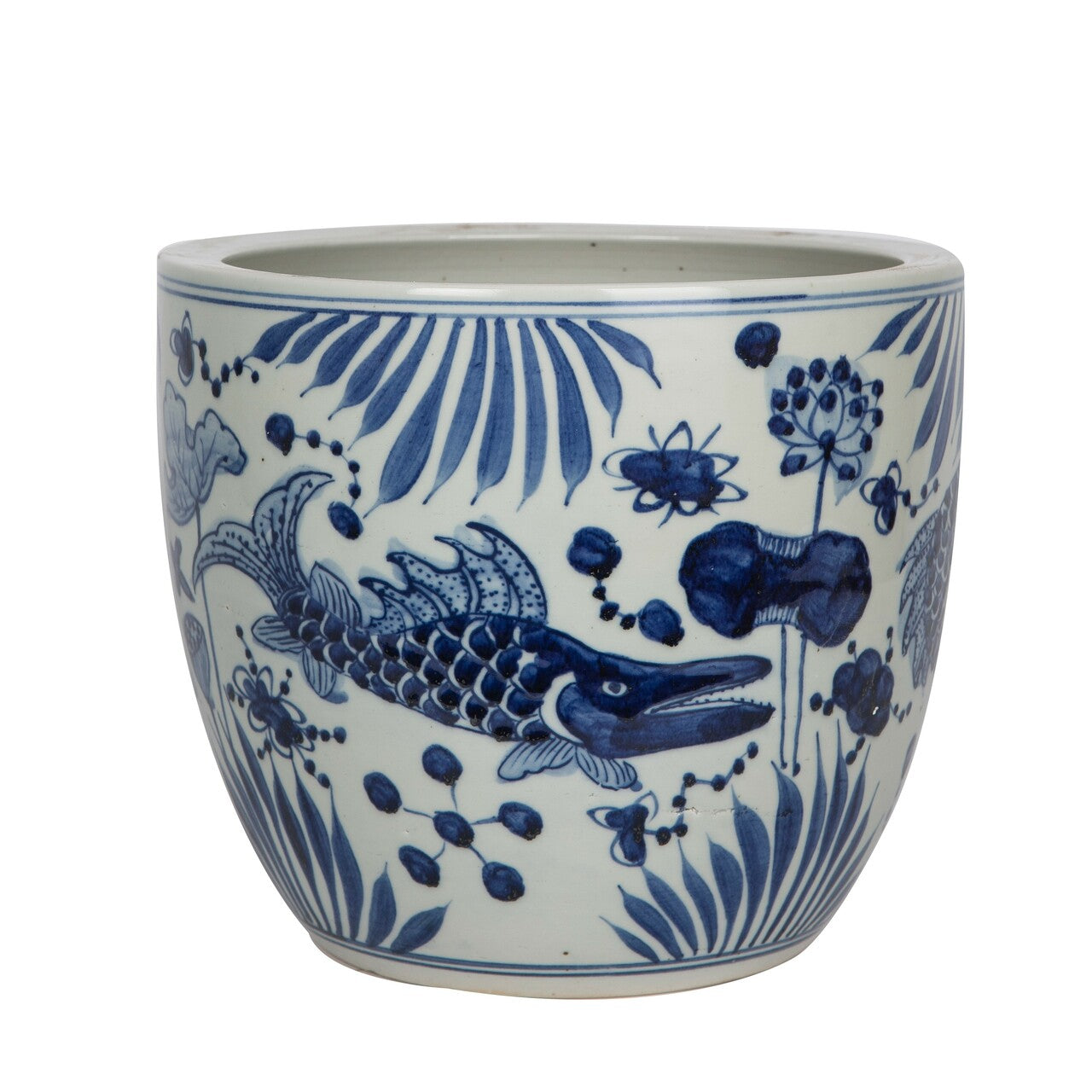 Lotus Fish Planter