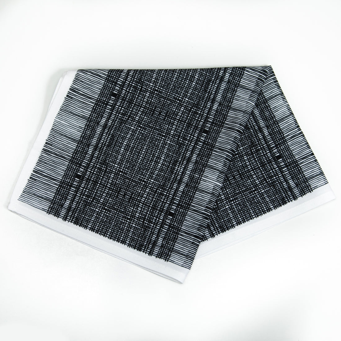 Wild Lines, Midnight 4pc Dinner Napkins