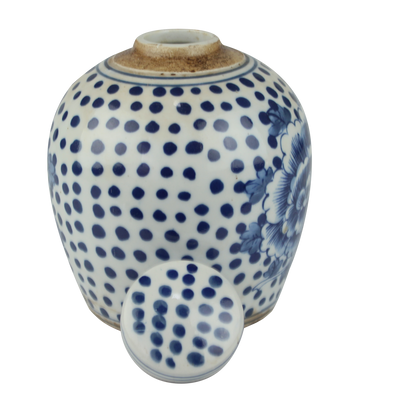 Peony Dots Mini Jar