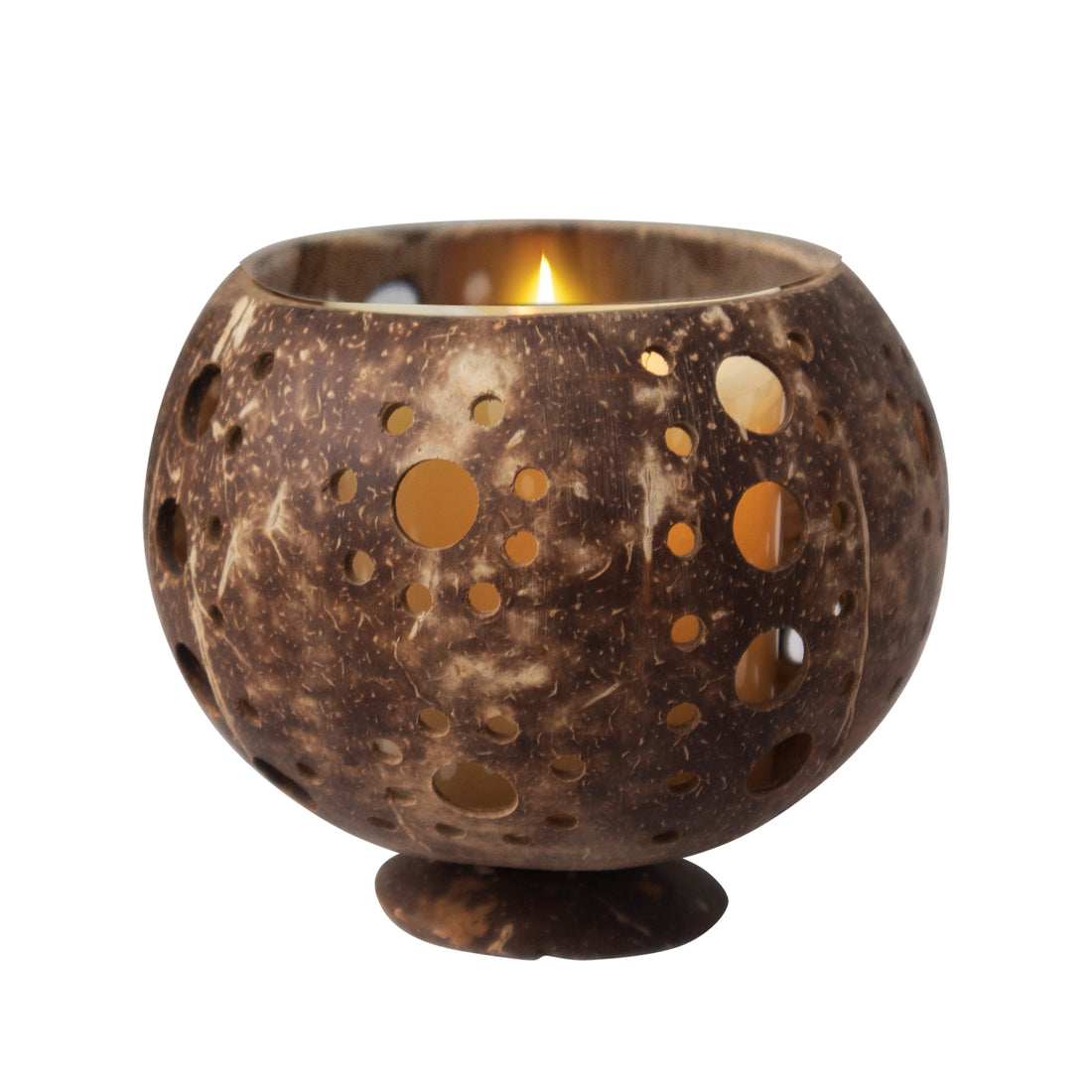 Coconut Candle Holder