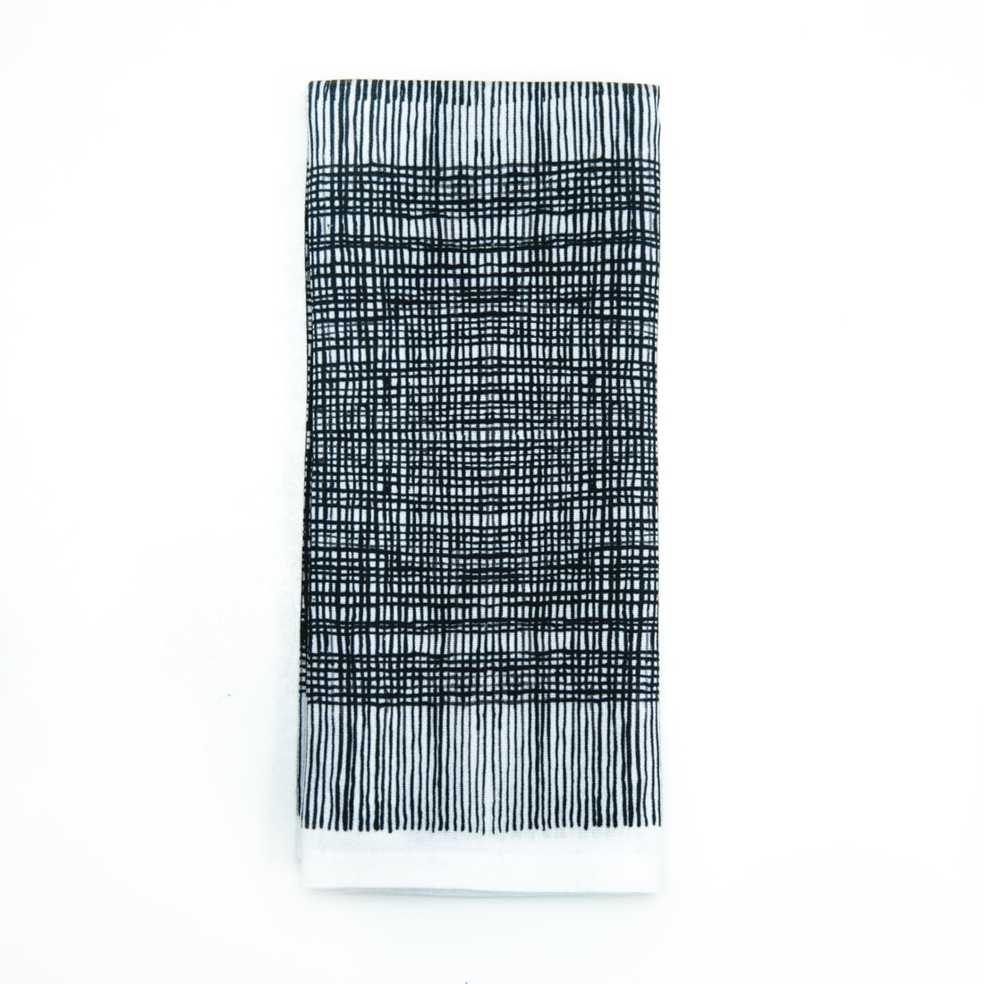 Wild Lines, Midnight 4pc Dinner Napkins