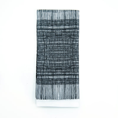 Wild Lines, Midnight 4pc Dinner Napkins