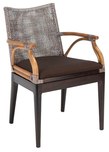 Beatriz Arm Chair - Chocolate