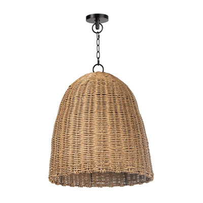 BEEHIVE PENDANT IN WEATHER NATURAL BY COASTAL LIVING