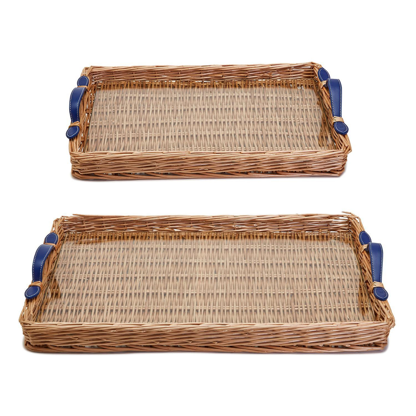 Wicker Tray with Handles