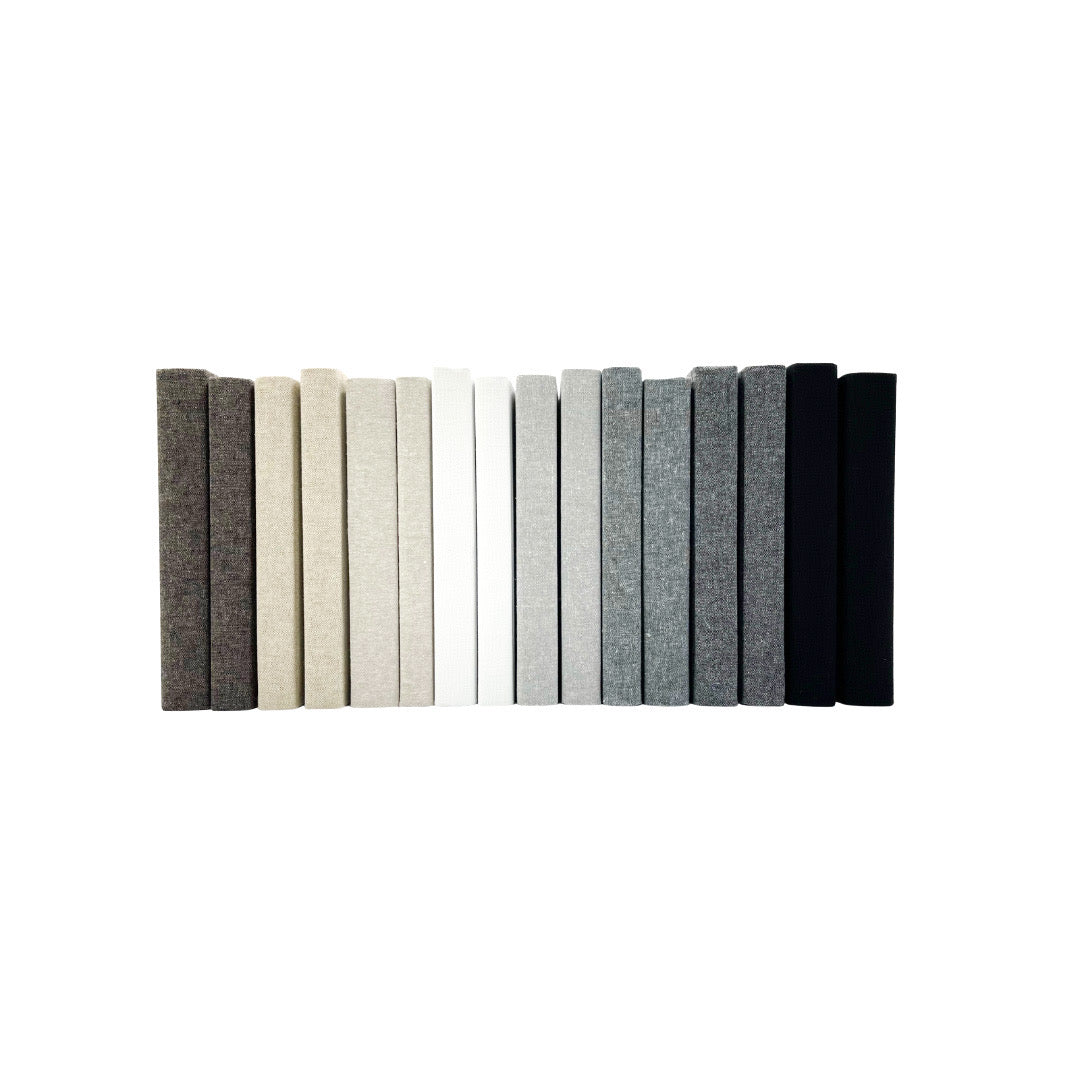 Linen Fabric Covered Books