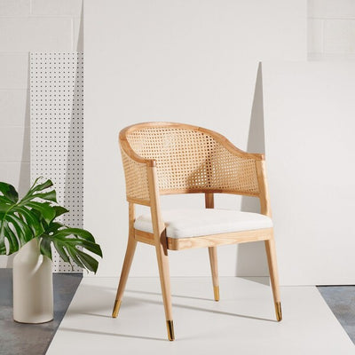 Bridgehampton Rattan Dining Chair - Natural
