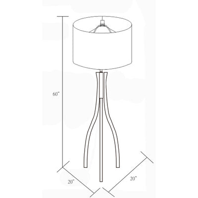 Wishbone Floor Lamp