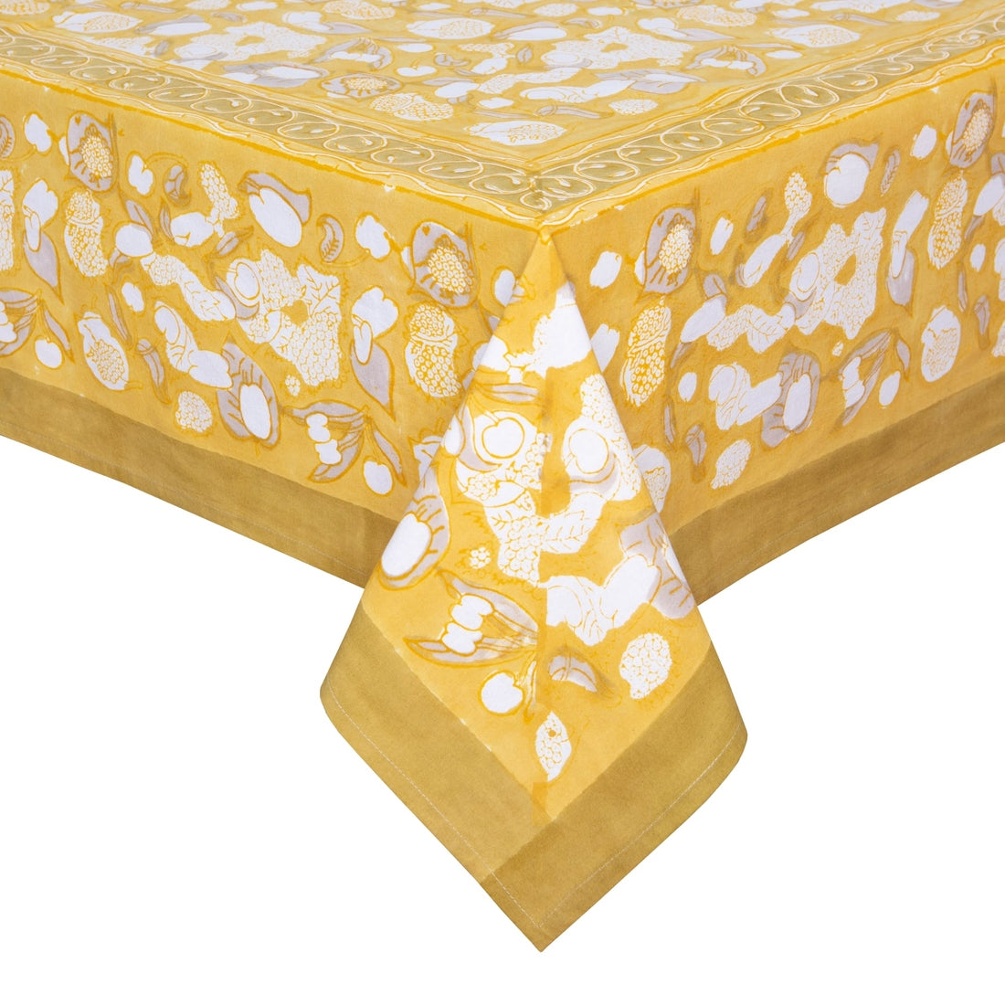 Forest Harvest Grey & Mustard Tablecloths