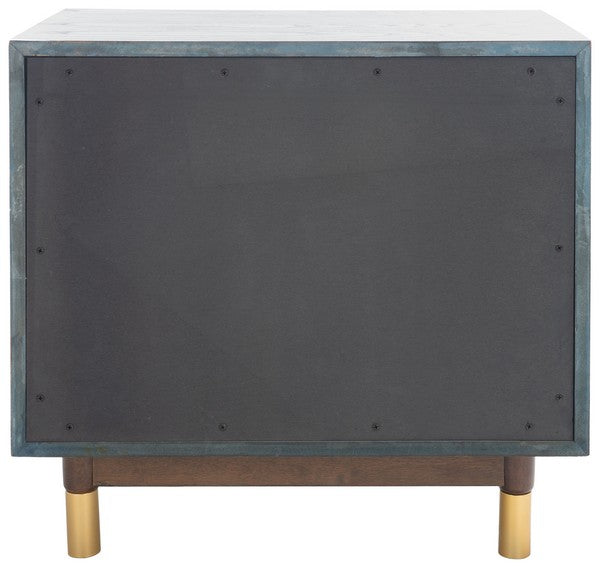 Ethan 2-Drawer Nightstand - Black