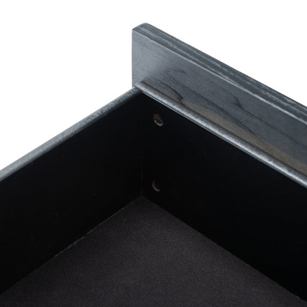 Ethan 2-Drawer Nightstand - Black