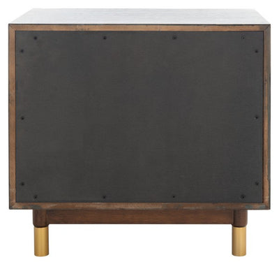 Ethan 2-Drawer Nightstand - Walnut