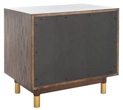 Ethan 2-Drawer Nightstand - Walnut