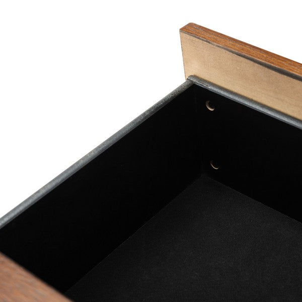 Ethan 2-Drawer Nightstand - Walnut