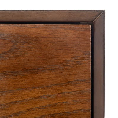 Ethan 2-Drawer Nightstand - Walnut