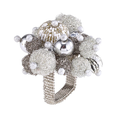 Jubilee Napkin Ring - Silver - Set of 4