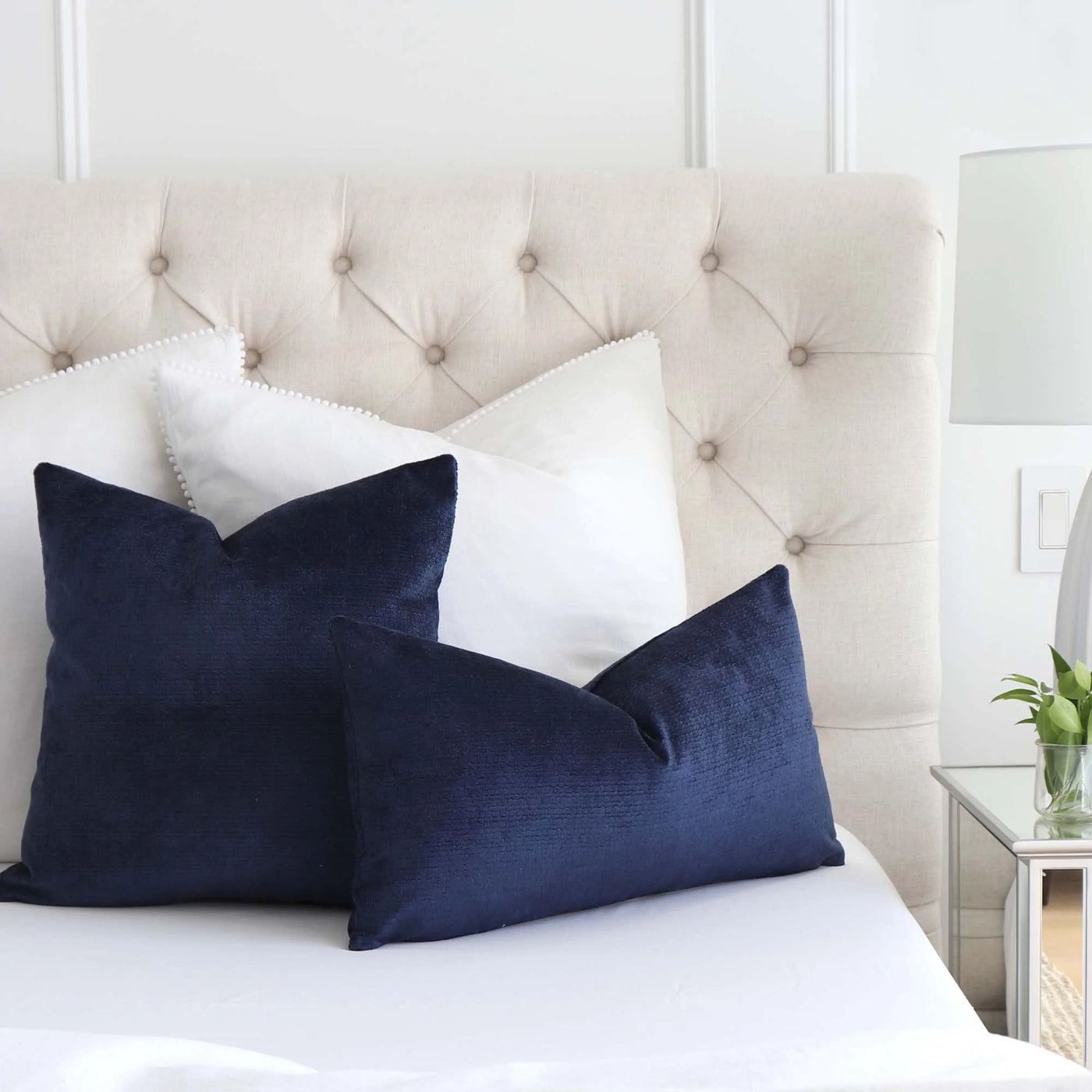 Ocean Blu Pillow Cover