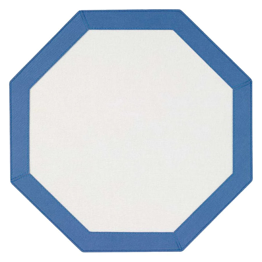 Octagon Border Placemat - Set of 4