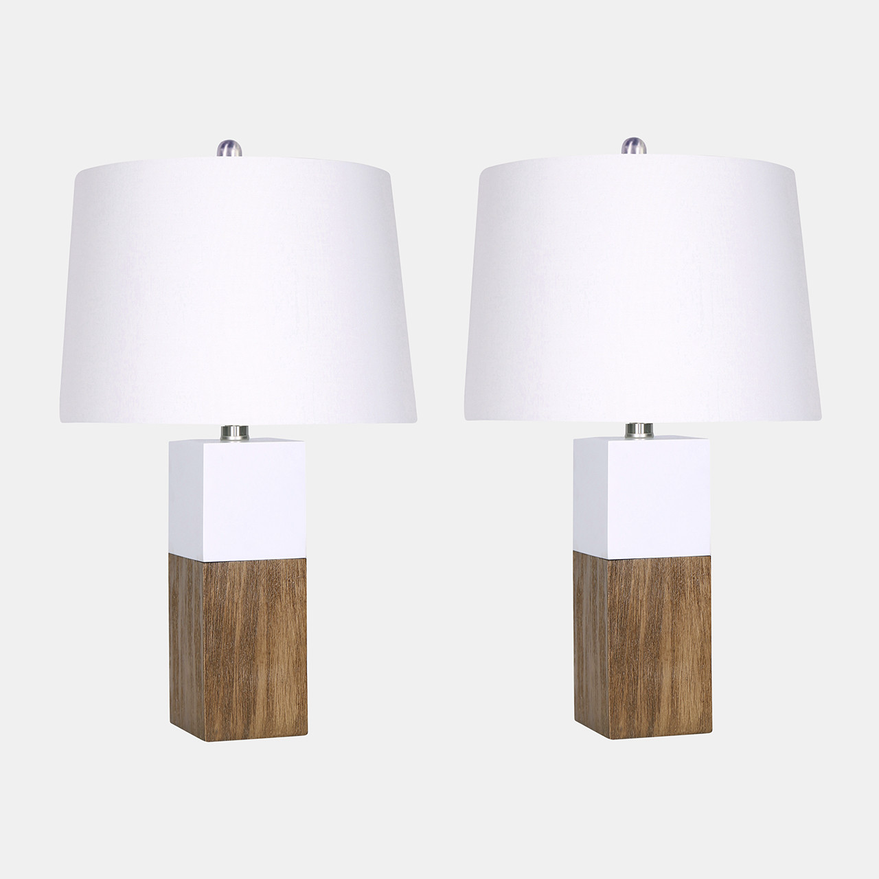 Bunker Table Lamps- Set of 2
