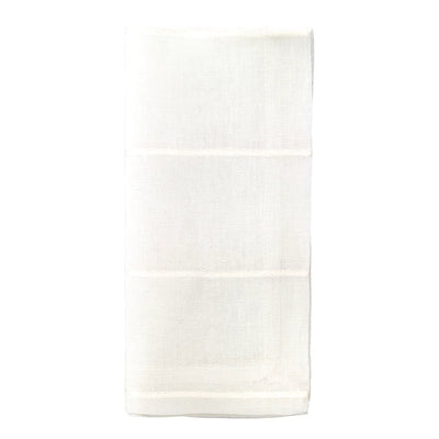 Metallic Lines Linen Napkins - Set of 4